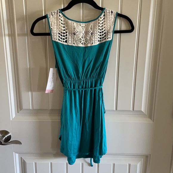 NWT Liz Lange maternity tank top crochet detail XS - Picture 2 of 6